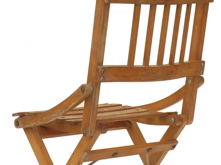 Pamono Small Vintage Italian Children's Folding Chair, 1950s Clearance