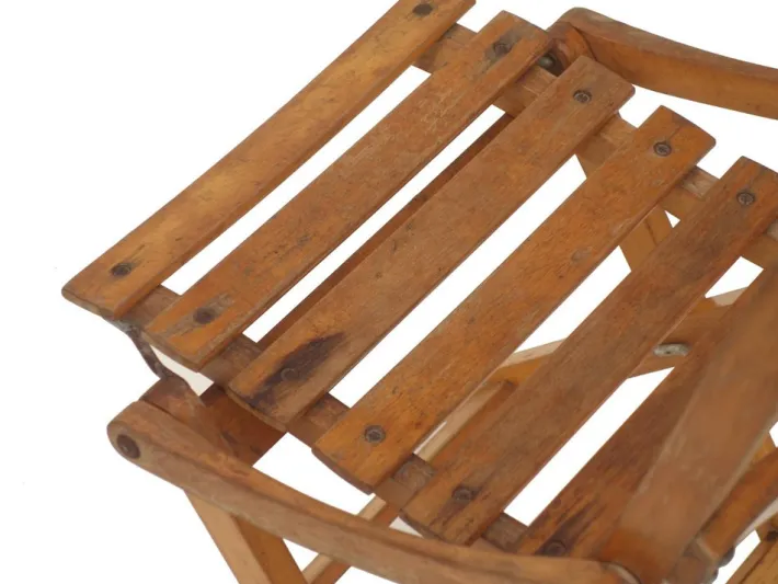 Pamono Small Vintage Italian Children's Folding Chair, 1950s Clearance