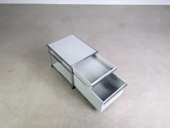 Pamono Small White Fritz Office Cabinet from USM Haller Discount