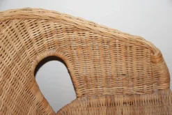Pamono Small Wicker & Rattan Armchair Online