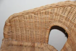 Pamono Small Wicker & Rattan Armchair Online