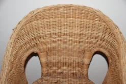 Pamono Small Wicker & Rattan Armchair Online