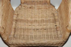 Pamono Small Wicker & Rattan Armchair Online