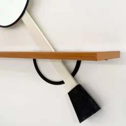 Pamono Solemio Console Wall Table with Mirror by Giotto Stoppino for Acerbis, 1980s Online