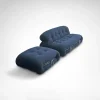 Pamono Soriana 2-Seater Sofa and Ottoman by Tobia and Afra Scarpa for Cassina, 2010s, Set of 2 Outlet