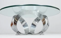 Pamono Space Age Coffee Table by Knut Hesterberg for Ronald Schmitt, 1970s Hot