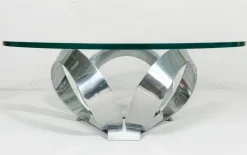 Pamono Space Age Coffee Table by Knut Hesterberg for Ronald Schmitt, 1970s Hot