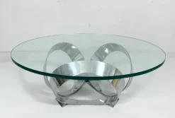 Pamono Space Age Coffee Table by Knut Hesterberg for Ronald Schmitt, 1970s Hot