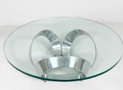 Pamono Space Age Coffee Table by Knut Hesterberg for Ronald Schmitt, 1970s Hot