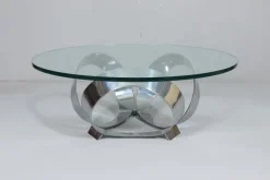 Pamono Space Age Coffee Table by Knut Hesterberg for Ronald Schmitt, 1970s Hot