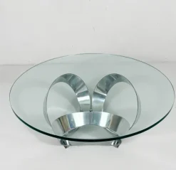 Pamono Space Age Coffee Table by Knut Hesterberg for Ronald Schmitt, 1970s Hot