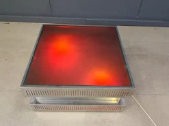 Pamono Space Age Illuminated Coffee Table, Italy, 1970s Online