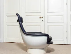 Pamono Space Age Lounge Chair attributed to Risto Halme for Peem Oy, Finland, 1970s New