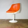 Pamono Space Age Swivel Chair in Orange, 1970s Discount