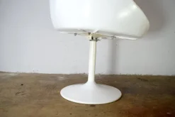 Pamono Space Age Swivel Chair in Orange, 1970s Discount