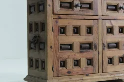 Pamono Spanish Carved Walnut Credenza, 1960s Online