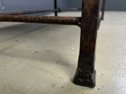 Pamono Spanish Iron and Ceramic Tile Coffee Table, 1950s Sale