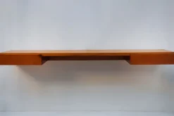 Pamono Suspended Oak Console Table attributed to Carlo Lucci, 1963 Sale