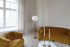 Pamono Swedish Art Deco Chairs and Sofa in Velvet, 1930s, Set of 3 New