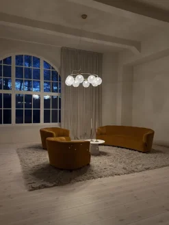 Pamono Swedish Art Deco Chairs and Sofa in Velvet, 1930s, Set of 3 New