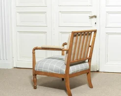 Pamono Swedish Biedermeier Armchair, Late 19th Century New