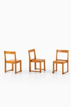 Pamono Swedish Children's Chairs by Sven Markelius, Set of 3