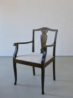 Pamono Swedish Grace Satin Birch Dining Chairs, 1920s, Set of 6 Online