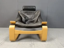 Pamono Swedish Kroken Armchair by Ake Fribyter for Nelo Möbel, 1970s Online