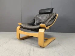Pamono Swedish Kroken Armchair by Ake Fribyter for Nelo Möbel, 1970s Online