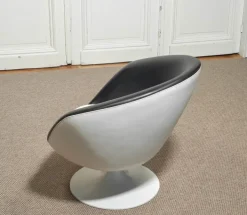 Pamono Swedish Mundo Swivel Lounge Chair by S. M. Wincrantz, 1970s