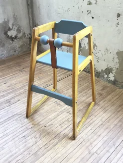 Pamono Swedish Robust Childrens High Chair by Stephan Gip, 1970s Online