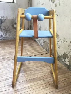 Pamono Swedish Robust Childrens High Chair by Stephan Gip, 1970s Online