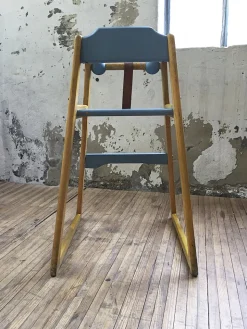 Pamono Swedish Robust Childrens High Chair by Stephan Gip, 1970s Online