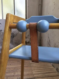 Pamono Swedish Robust Childrens High Chair by Stephan Gip, 1970s Online