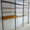 Pamono Swiss Wall Unit or Room Divider, 1960s Clearance
