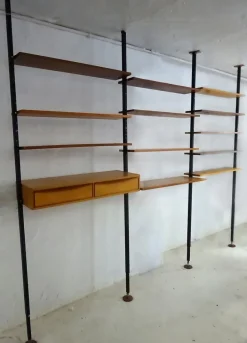 Pamono Swiss Wall Unit or Room Divider, 1960s Clearance