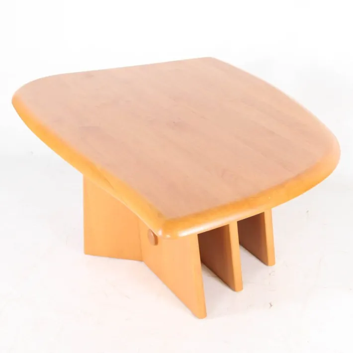 Pamono Swiss Wooden Coffee Table, 1970s Hot