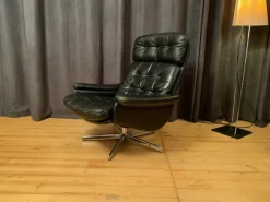 Pamono Swivel Armchair, Denmark, 1960s Outlet
