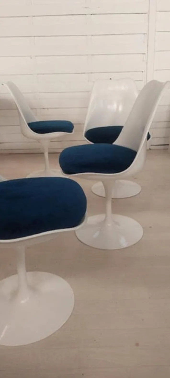 Pamono Swivel Chairs by Eero Saarinen for Knoll International, 1970s, Set of 4 Online