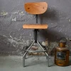 Pamono Swivel Workshop Chair, 1970s New