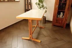 Pamono Table with Umakart Top by Ludvik Volak for Drevopodnik Holesov, 1970s Online