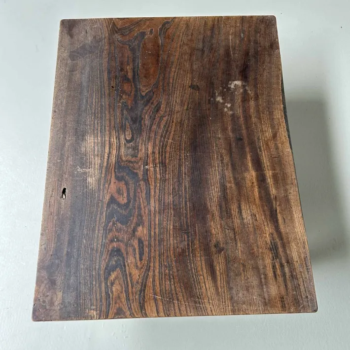 Pamono Taishō Period Minimalist Low Wooden Table, Japan, 1920s Clearance