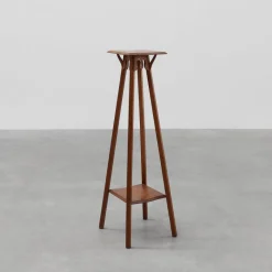 Pamono Tall Art Deco French Oak Console Table, 1920s Sale