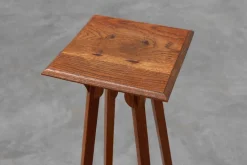 Pamono Tall Art Deco French Oak Console Table, 1920s Sale