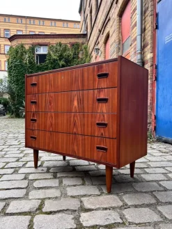 Pamono Teak Chest of Drawers, Denmark Outlet