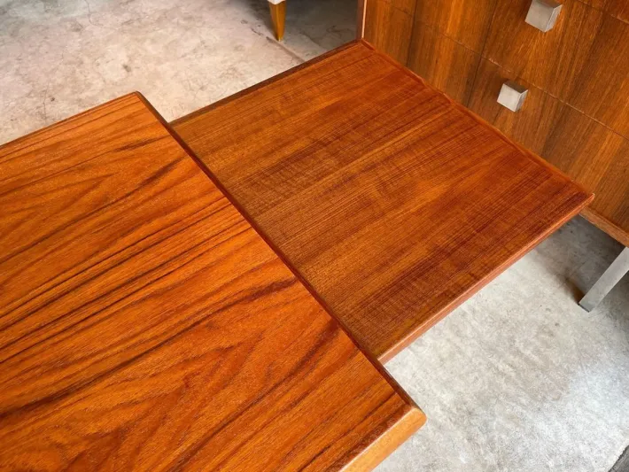 Pamono Teak Coffee Table by Johannes Andersen for Trioh, 1960s Hot