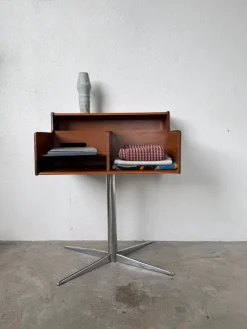 Pamono Teak Console or Small Desk from Fimsa Roma, Italy, 1970s Hot