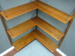 Pamono Teak Corner Shelf by Poul Cadovius for Cado, 1960s Sale