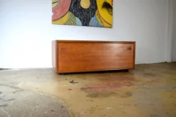 Pamono Teak Hifi Lowboard, Denmark, 1960s Sale