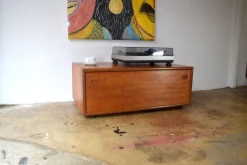 Pamono Teak Hifi Lowboard, Denmark, 1960s Sale